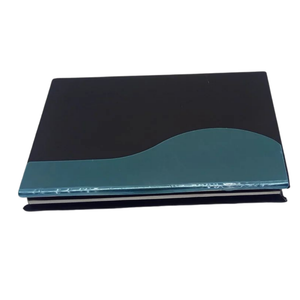 Blue Stainless Steel Card Holder – Slim Durable Stylish Business Card Case offistoreindia