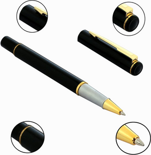Customized Premium Ballpoint Pen – Black Gold offistoreindia