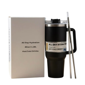 Double Wall Insulated Stainless Steel Tumbler with Handle – 1200ml offistoreindia