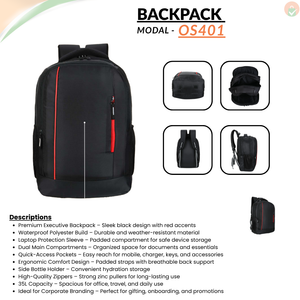 OS-Royal Backpack – Executive Utility Meets Everyday Performance