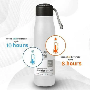 Personalized Water Bottle 500ml – Double Wall Vacuum Insulated Stainless Steel Flask offistoreindia