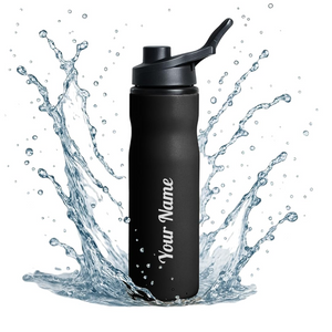 Personalized Water Bottle with Name – 750ml Stainless Steel Sports Sipper offistoreindia