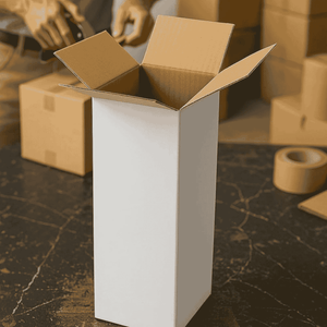 White Box for 500ml Bottle – Cardboard Packaging Box offistoreindia