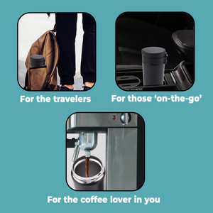 380 ml Insulated Coffee Cup Tumbler offistoreindia