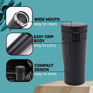 380 ml Insulated Coffee Cup Tumbler offistoreindia