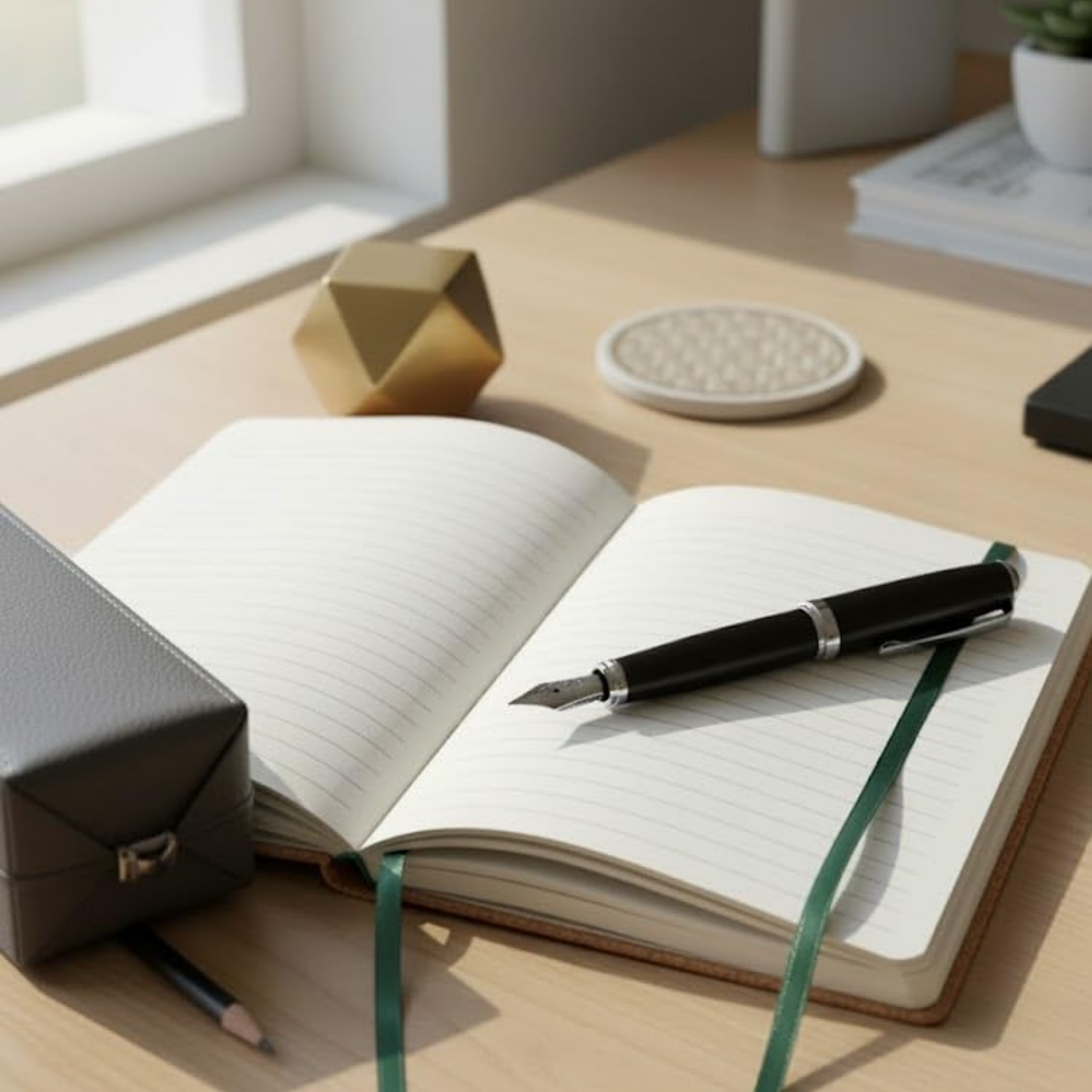 A5 PU Leather Diary – Motivational Journal Premium Notebook for Daily Notes offistoreindia