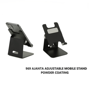 Adjustable Mobile Stand – Powder Coated Mild Steel offistoreindia