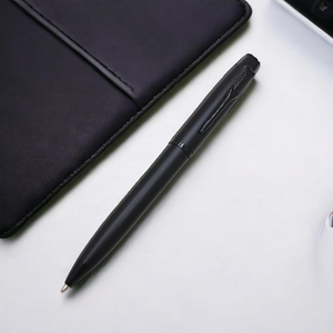 Ball Pen with Black Metal Body – Matte Finish offistoreindia