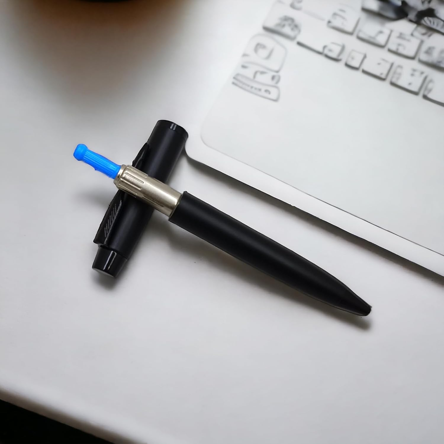 Ball Pen with Black Metal Body – Matte Finish offistoreindia