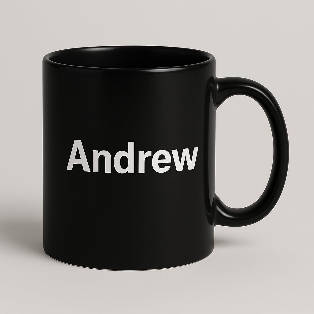 Black Patch Coffee Mug – Customized Photo Text Printing offistoreindia