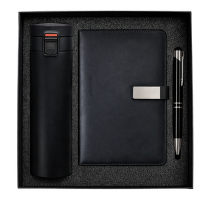 Combo Gift Set –  Coffee Cup Tumbler  A5 Leather Diary with Metal Ballpoint Pen offistoreindia