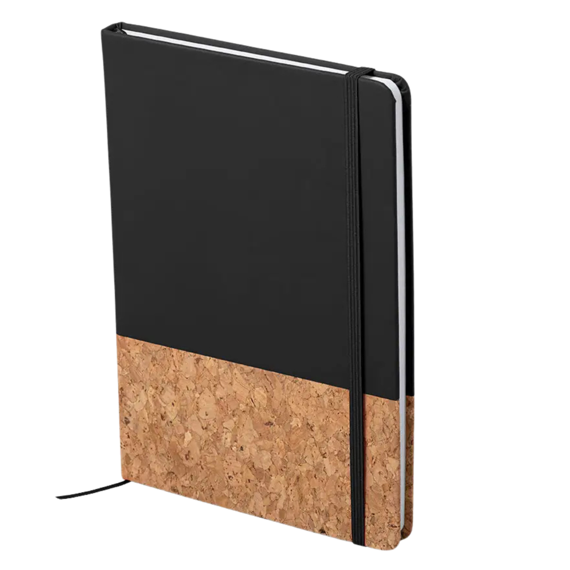 Corporate Gift Set Eco Cork Notebook Diary Personalized Black Metal Ballpoint Pen offistoreindia