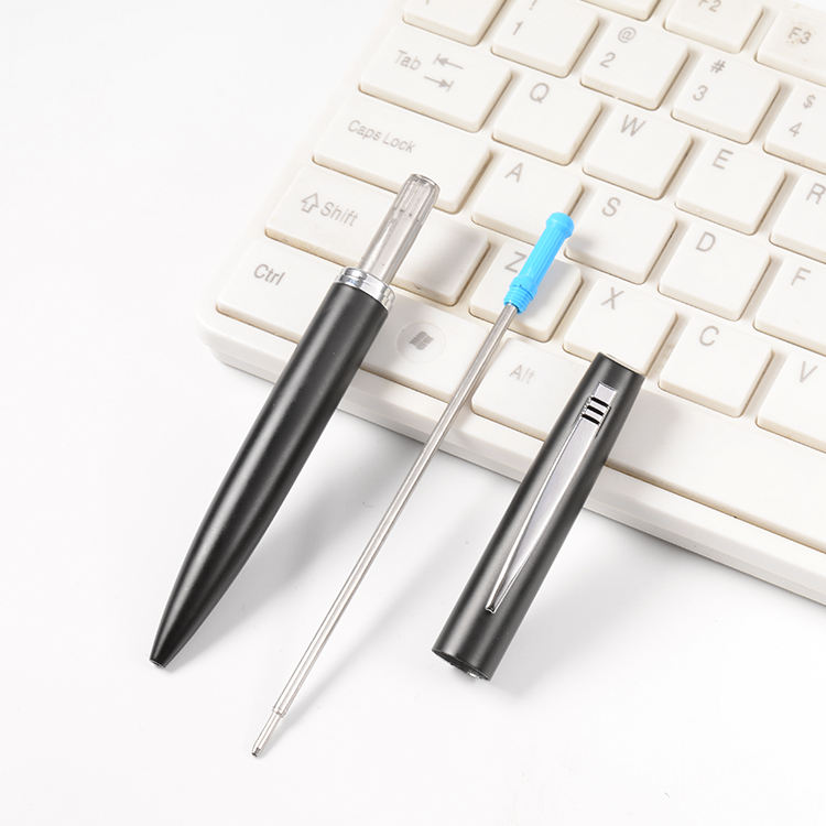 Custom Metal Ballpoint Pen – Black offistoreindia