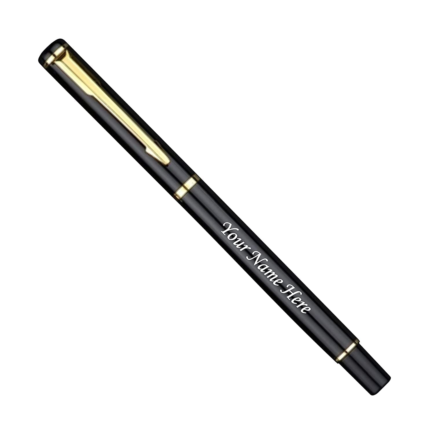 Customized Premium Ballpoint Pen – Black Gold