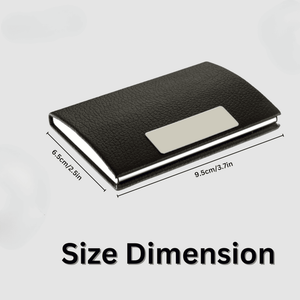Leather Card Holder – Premium Business Card Case offistoreindia