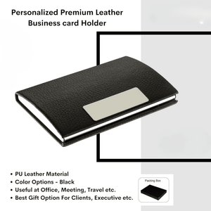 Leather Card Holder – Premium Business Card Case offistoreindia