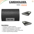 Leather Card Holder – Premium Business Card Case offistoreindia