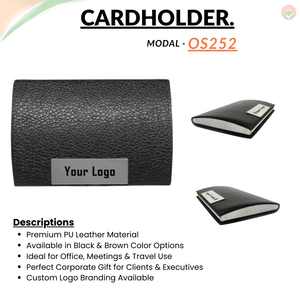 Leather Card Holder – Premium Business Card Case offistoreindia