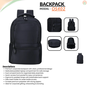 OS-Udyam Backpack – Smart Functional Corporate-Ready Carry Solution