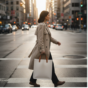 OS Climate Felt Bag Sustainable Strength - Cream offistoreindia