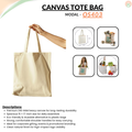 OS Canvas Tote Bag – Sustainable Branding with Everyday Utility