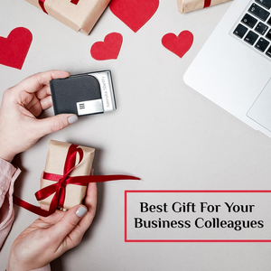 Personalized Card Holder – PU Leather Steel Business / Debit Credit Card Holder offistoreindia