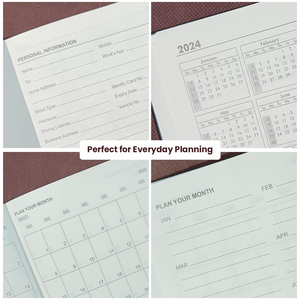 Personalized Diary with Name – Customized Leather A5 Notebook with Magnetic Lock offistoreindia