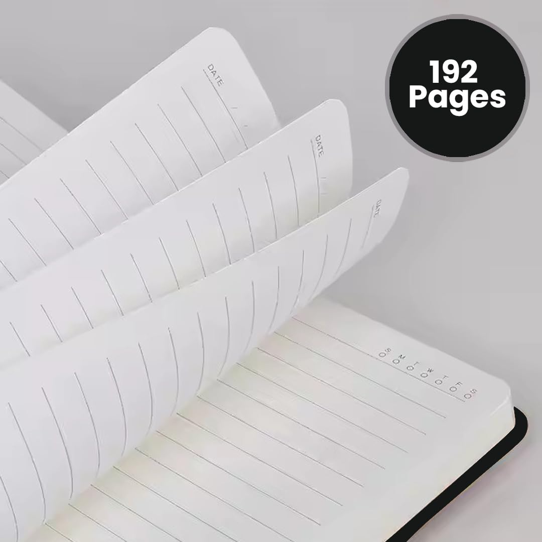 Personalized Diary with Name – Customized Leather Notebook with Magnetic Flip Lock offistoreindia