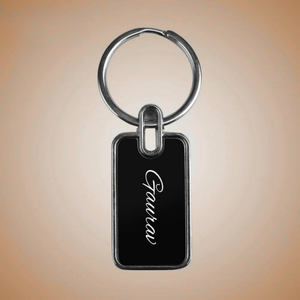 Personalized Metal Keychain with Name – Custom Engraved Gift for Loved Ones offistoreindia