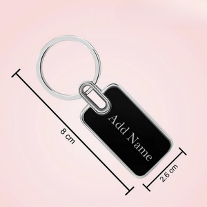 Personalized Metal Keychain with Name – Custom Engraved Gift for Loved Ones offistoreindia
