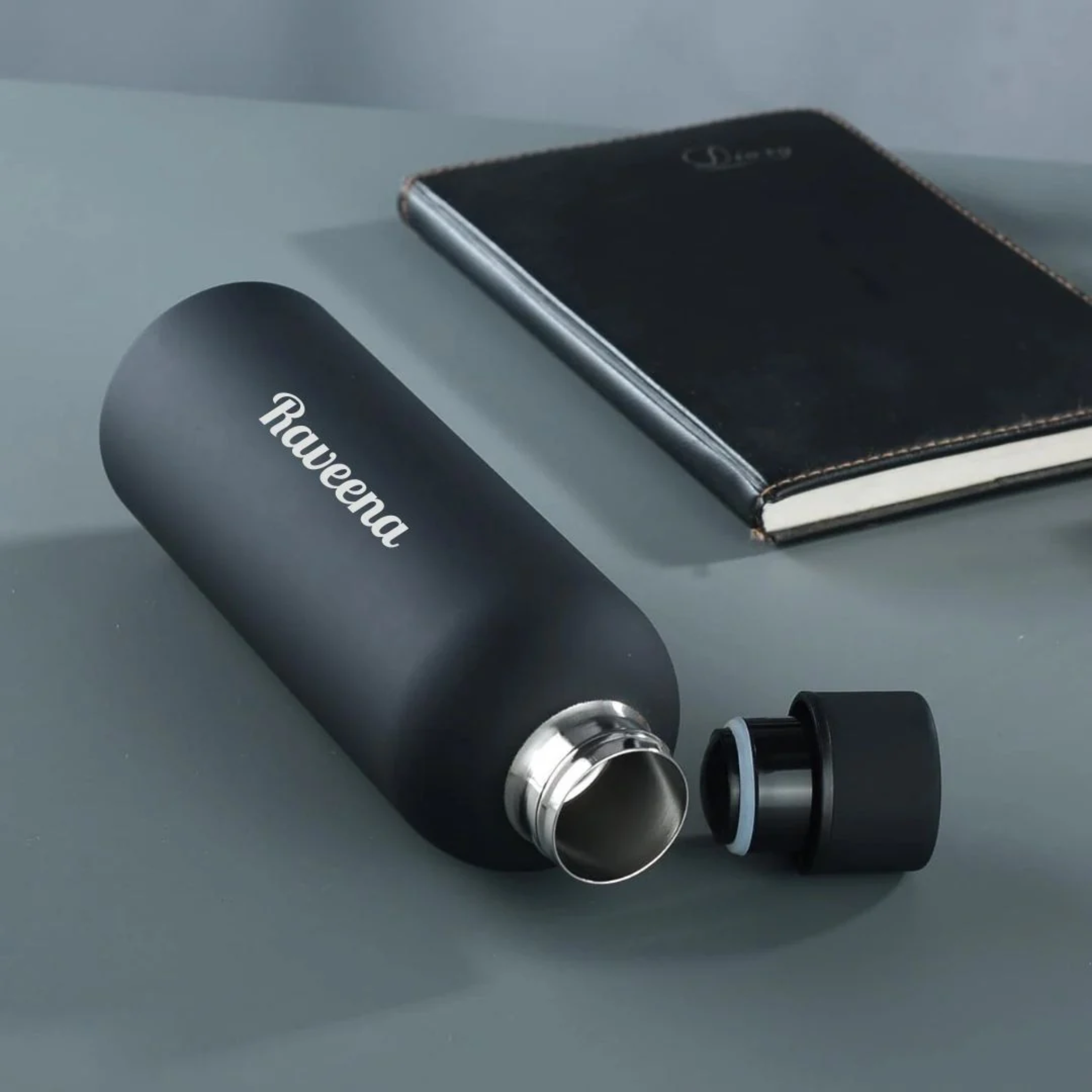 Personalized Rubber Bottle – Stylish Custom Stainless Steel Water Bottle offistoreindia
