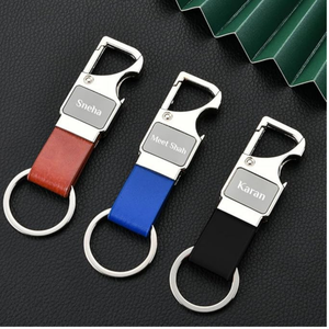 Personalized Opener Keychain – Stylish Bottle Opener Keychain with Name Engraving offistoreindia
